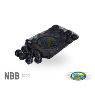 AQUA NOVA Bio Balls 1000 szt (NBB-1000) - Biobale, wkład mechaniczny do filtrów w akwariach i oczkach wodnych - 1