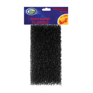 AQUA NOVA Spare Sponge NBF-300 (NBF-300 SPONGE) - Gąbka czarna do filtra wewnętrznego - 1