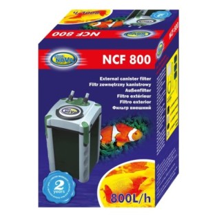 AQUA NOVA NCF-800 (NCF-800) - Filtr zewnętrzny do akwarium maks. 200l - 5