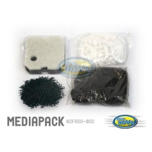 AQUA NOVA Media Pack NCF-600/NCF-800 (MPACK 600/800) - Zestaw wkładów do filtra NCF 600/NCF 800 - 1 AQUA NOVA Media Pack NCF-600/NCF-800 (MPACK 600/800) - Zestaw wkładów do filtra NCF 600/NCF 800 - 1