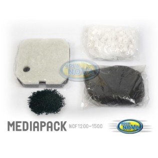 AQUA NOVA Media Pack NCF-1000/NCF-1200/NCF-1500 (MPACK 1000/1500) - Zestaw wkładów do filtra NCF 1000/NCF 1200/NCF 1500 - 1 AQUA NOVA Media Pack NCF-1000/NCF-1200/NCF-1500 (MPACK 1000/1500) - Zestaw wkładów do filtra NCF 1000/NCF 1200/NCF 1500 - 1