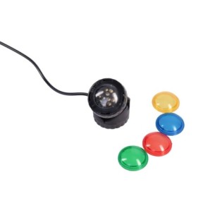 AQUA NOVA WODOODPORNA LAMPA LED 1x 1,6W 12V szkiełka kolorowe - 2