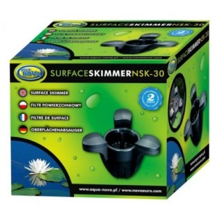AQUA NOVA Surface Skimmer NSK-30 (NSK-30) - Skimmer do stawu ze zintegrowaną pompą - 2