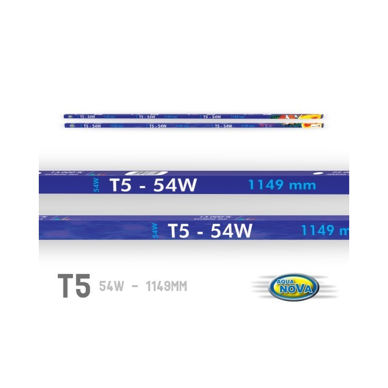 AQUA NOVA 54W Świetlówka T5, światło czerwone 13000K - 2