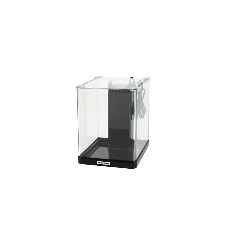 AQUA NOVA Akwarium NANO 10L LED, gięte szkło, filtr + oświetlenie, czarne - 3