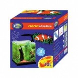 AQUA NOVA Akwarium NANO 10L LED, gięte szkło, filtr + oświetlenie, czarne - 4
