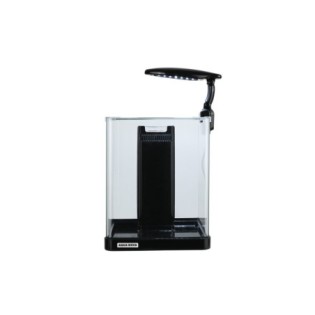 AQUA NOVA Akwarium NANO 14L LED gięte szkło, filtr + oświetlenie, czarne - 1 AQUA NOVA Akwarium NANO 14L LED gięte szkło, filtr + oświetlenie, czarne - 1