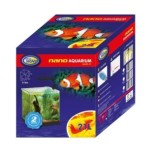 AQUA NOVA Akwarium NANO 21L LED gięte szkło, filtr + oświetlenie, czarne - 2 AQUA NOVA Akwarium NANO 21L LED gięte szkło, filtr + oświetlenie, czarne - 2