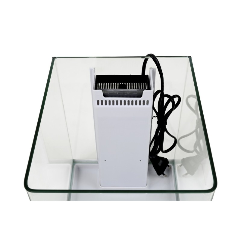 AQUA NOVA Akwarium NANO 21L LED gięte szkło, filtr + oświetlenie, czarne - 5