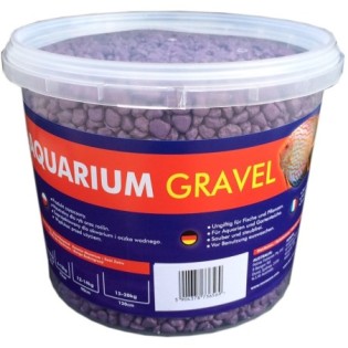 AQUA NOVA Żwir kolorowy , wiadro 5kg, fiolet - 1