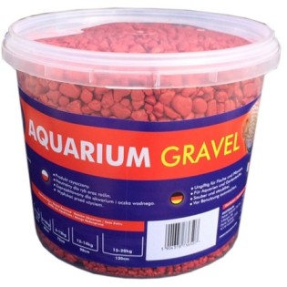 AQUA NOVA Żwir kolorowy , wiadro 5kg, czerwony - 1