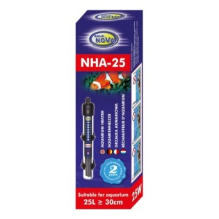 AQUA NOVA Aquarium Heater 25W (NHA-25) - Grzałka z termostatem do akwarium - 2