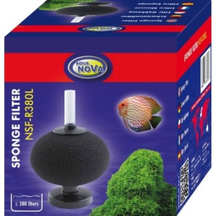 AQUA NOVA Sponge Filter NSF-R380L (NSF-R380L) - Filtr gąbkowy, okrągły do akwarium 380L - 1