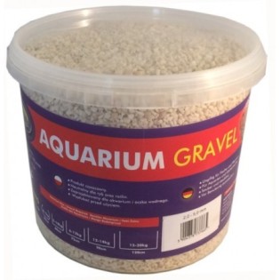 AQUA NOVA Żwir naturalny, wiadro 5kg, biały dolomitowy - 1