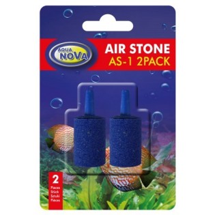 AQUA NOVA Air Stone AS-1 Pack 2szt (AS-1 2-PACK) - Kamień napowietrzający niebieski walec - 1