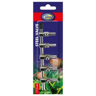 AQUA NOVA Zaworek metalowy 5 wyjść - 2
