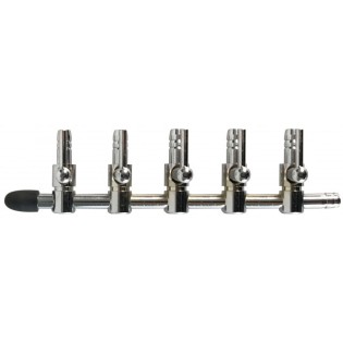 AQUA NOVA Zaworek metalowy 5 wyjść - 1 AQUA NOVA Zaworek metalowy 5 wyjść - 1