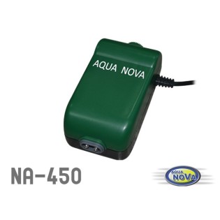 AQUA NOVA Air Pump NA-450 (NA-450) - Pompka napowietrzająca do akwarium - 1 AQUA NOVA Air Pump NA-450 (NA-450) - Pompka napowietrzająca do akwarium - 1