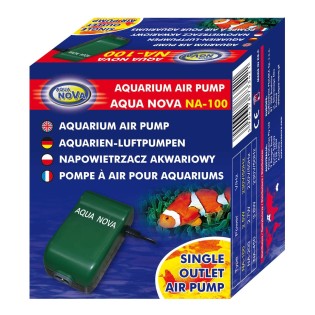 AQUA NOVA Air Pump NA-100 (NA-100) - Pompka napowietrzająca do akwarium - 2