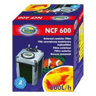 AQUA NOVA NCF-600 (NCF-600) - Filtr zewnętrzny do akwarium maks. 150l - 6