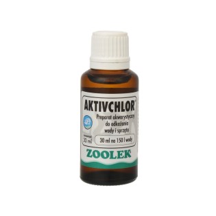 ZOOLEK Aktivchlor (0551) - Chloramin, płyn do dezynfekcji 30ml - 1