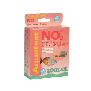 ZOOLEK Aquatest NO2 (1030) - Test na azotyny do akwarium słodkowodnego i morskiego 1 szt. - 1