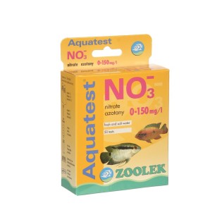 ZOOLEK Aquatest NO3 (1040) - Test na azotany do akwarium słodkowodnego i morskiego 1 szt. - 1