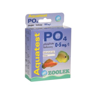 ZOOLEK Aquatest PO4 (1060) - Test na fosforany do akwarium słodkowodnego i morskiego 1 szt. - 1