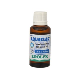 ZOOLEK Aquaclar (0151) - preparat do usuwania glonów i klarowania wody 30ml - 1