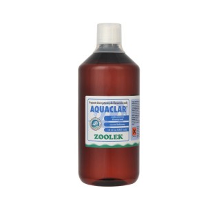 ZOOLEK Aquaclar (0155) - preparat do usuwania glonów i klarowania wody 1000 ml - 1