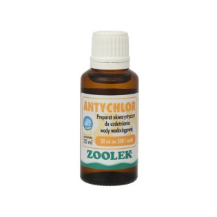 ZOOLEK Antychlor (0081) - Uzdatniacz, usuwa chlor 30ml - 1