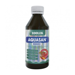 ZOOLEK Aquasan Immuno (0618) - Preparat witaminowy na choroby ryb 250 ml - 1