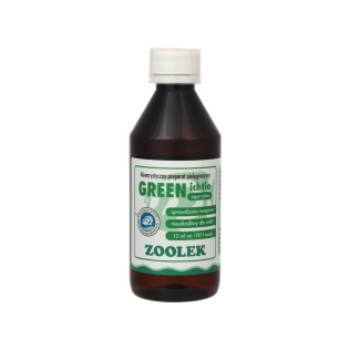 ZOOLEK Green ichtio (0048) - Preparat na ospę rybią (kulorzęska 250 ml - 1