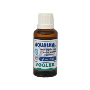ZOOLEK Aqualkal (0141) - Podwyższa ph i twardość węglanową KH 30ml - 1