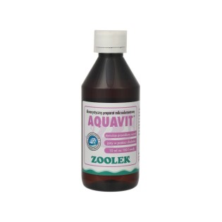 ZOOLEK Aquavit (0118) - Mikroelementy stymulujące wzrost ryb i roślin 250 ml - 1