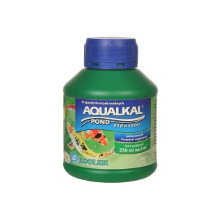 ZOOLEK Aqualkal pond (0358) - Preparat podwyższa pH i KH w oczku wodnym 250 ml - 1