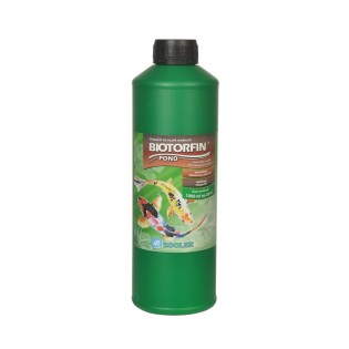 ZOOLEK Biotorfin pond (0335) - Stabilizuje pH i oczyszcza wodę w oczku wodnym 1000 ml - 1
