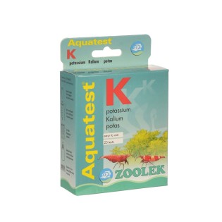 ZOOLEK Aquatest K (1120) - Test na potas do akwarium słodkowodnego 1 szt. - 1