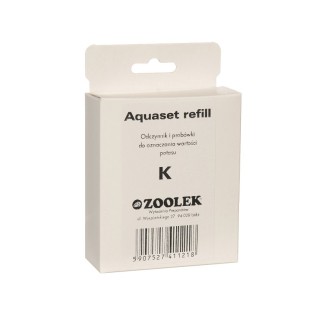 ZOOLEK Aquaset refill K (1121) - Uzupełnienie testu na potas do akwarium słodkowodnego 1 szt. - 1