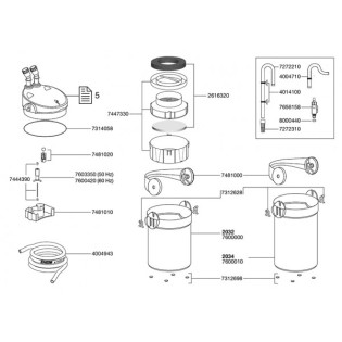 EHEIM Pump Chamber + Bushing (7481010) - Pokrywka wirnika do filtra Ecco Pro 130/200/300 (2032/2034/2036) - 1 EHEIM Pump Chamber + Bushing (7481010) - Pokrywka wirnika do filtra Ecco Pro 130/200/300 (2032/2034/2036) - 1