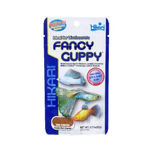 HIKARI Fancy Guppy 22g (22102) - Tonący pokarm dla ryb żyworodnych - 1