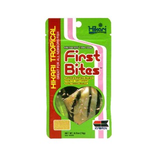 HIKARI First Bites 10g (20095) - Wolno tonący pokarm dla narybku ryb tropikalnych - 1