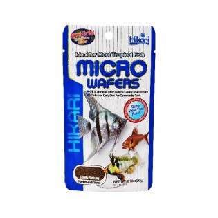 HIKARI Micro Wafers 20g (21202) - Tonący pokarm dla małych i średnich ryb tropikalnych - 1