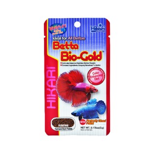 HIKARI Betta Bio-Gold 5g (19105) - Pływający pokarm dla bojowników - 1