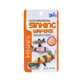HIKARI Sinking Wafers 25g (21503) - Tonący pokarm dla kirysów, sumów i innych ryb dennych - 1