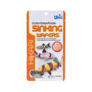 HIKARI Sinking Wafers 50g (21510) - Tonący pokarm dla kirysów, sumów i innych ryb dennych - 1