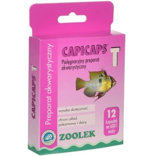 Zoolek Capicaps T 12 kapsułek na nicienie i przywry - 1 Zoolek Capicaps T 12 kapsułek na nicienie i przywry - 1