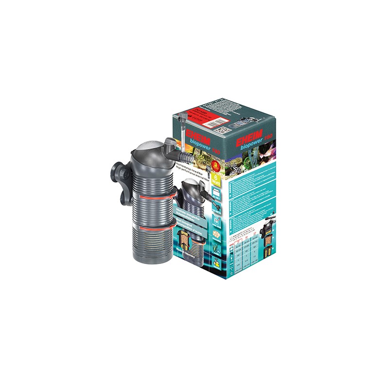 EHEIM BioPower 160 (2411020) - Modułowy filtr wewnętrzny do akwarium - 3