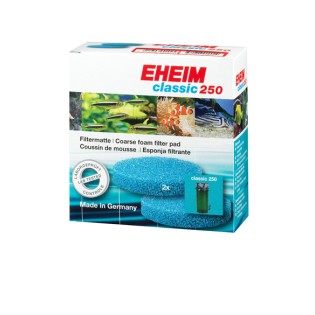 EHEIM Blue Filter Pad 2szt (2616131) - Niebieska gąbka do filtra Classic 250 (2213) - 1
