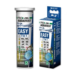 JBL EasyTest 7w1 (24144) - Paski do testowania pH, Kh, Gh, NO2, NO3, Cl2 i CO2 - 3